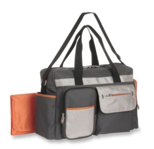 Graco Tangerine Smart Organizer System Duffle Diaper Bag